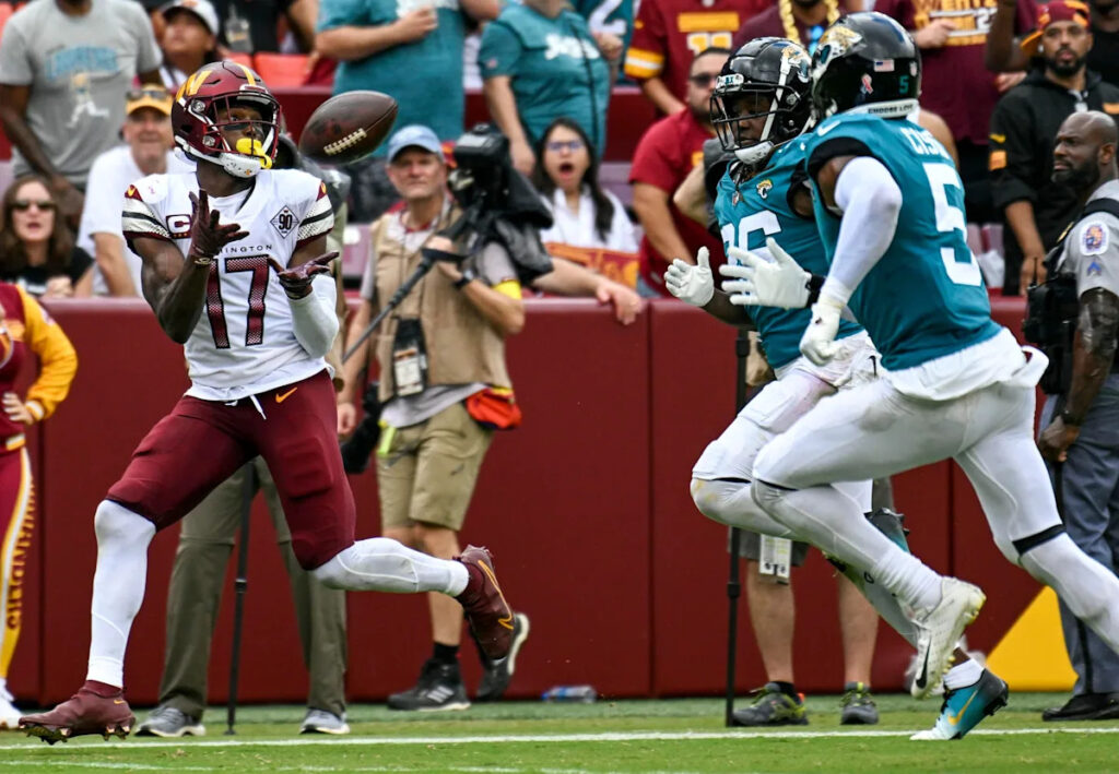 Will Commanders & Jags both be striving for playoff seeding in Week 17 of the ’26 season? – 5 O’Clock Club