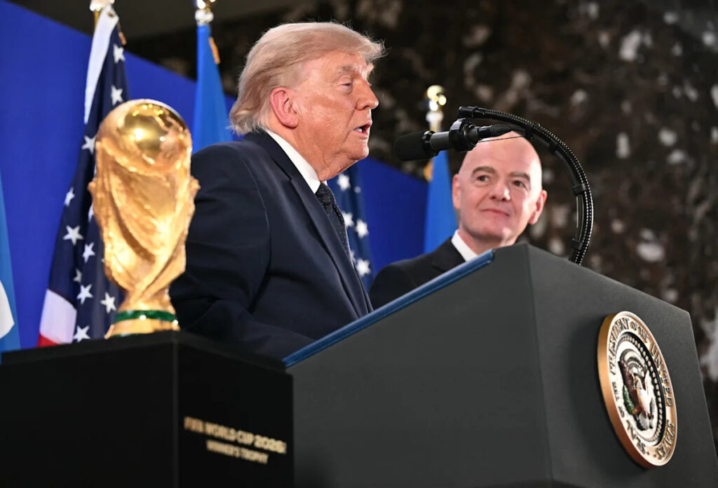 President Trump says he was ‘forced’ to intervene with FIFA after Folarin Balogun’s red card: ‘I had no idea what was going to happen’