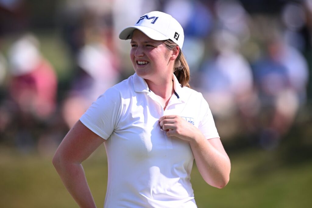 Lottie Woad storms into lead at Evian Championship as Nelly Korda misses cut Lottie Woad storms into lead at Evian Championship as Nelly Korda misses cut