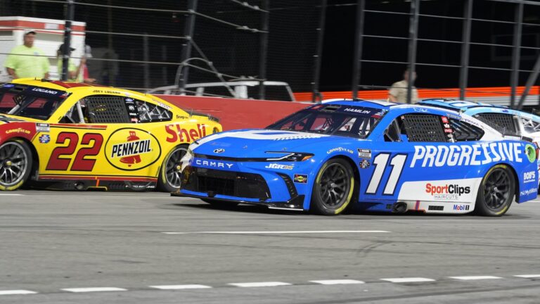 Denny Hamlin Had 7 Words for Joey Logano After North Wilkesboro Domination Denny Hamlin Had 7 Words for Joey Logano After North Wilkesboro Domination