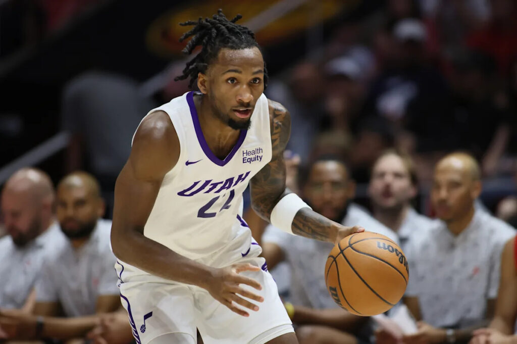 Darryn Peterson erupts for 28 points in NBA Summer League debut, helps Jazz eke out OT win against Hawks