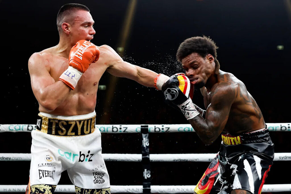 Tim Tszyu beats Errol Spence Jr. into retirement for monster hometown win