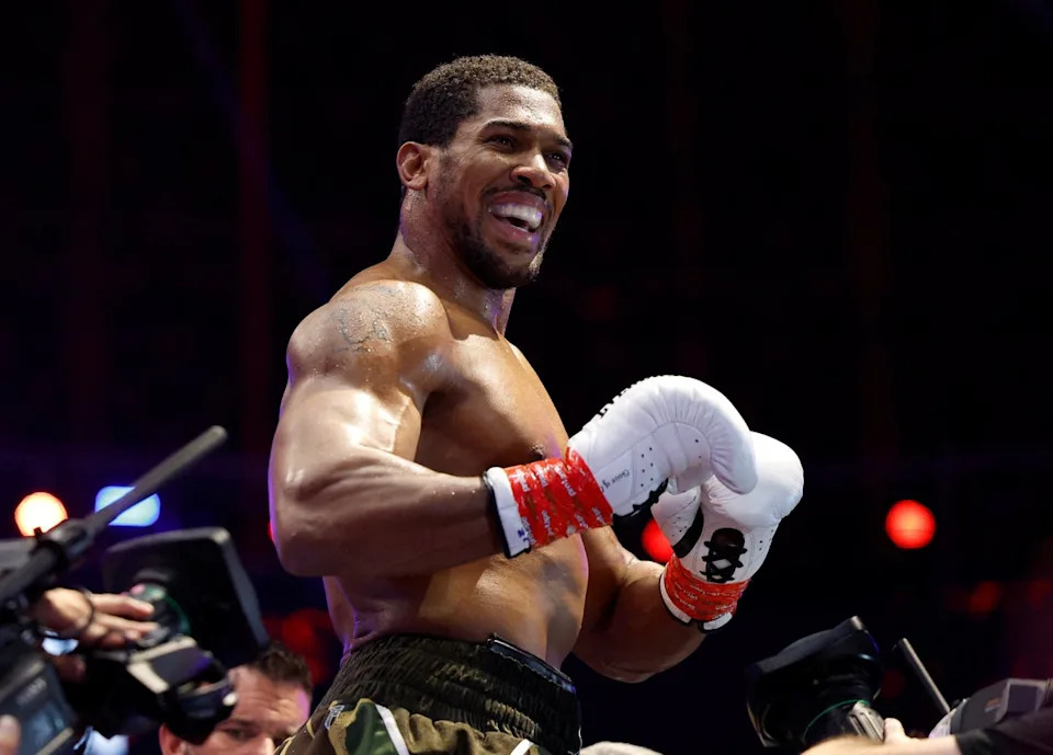 Joshua can now prepare for an all-British showdown against Tyson Fury (Reuters)