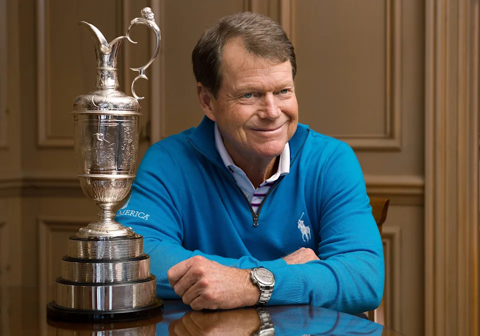 Tom Watson is a five-time winner of The Open Championship but may be best remembered for the one that got away. Watson nearly became the oldest champion in major championship history at age 59, losing in a playoff to Stewart Cink in 2009.