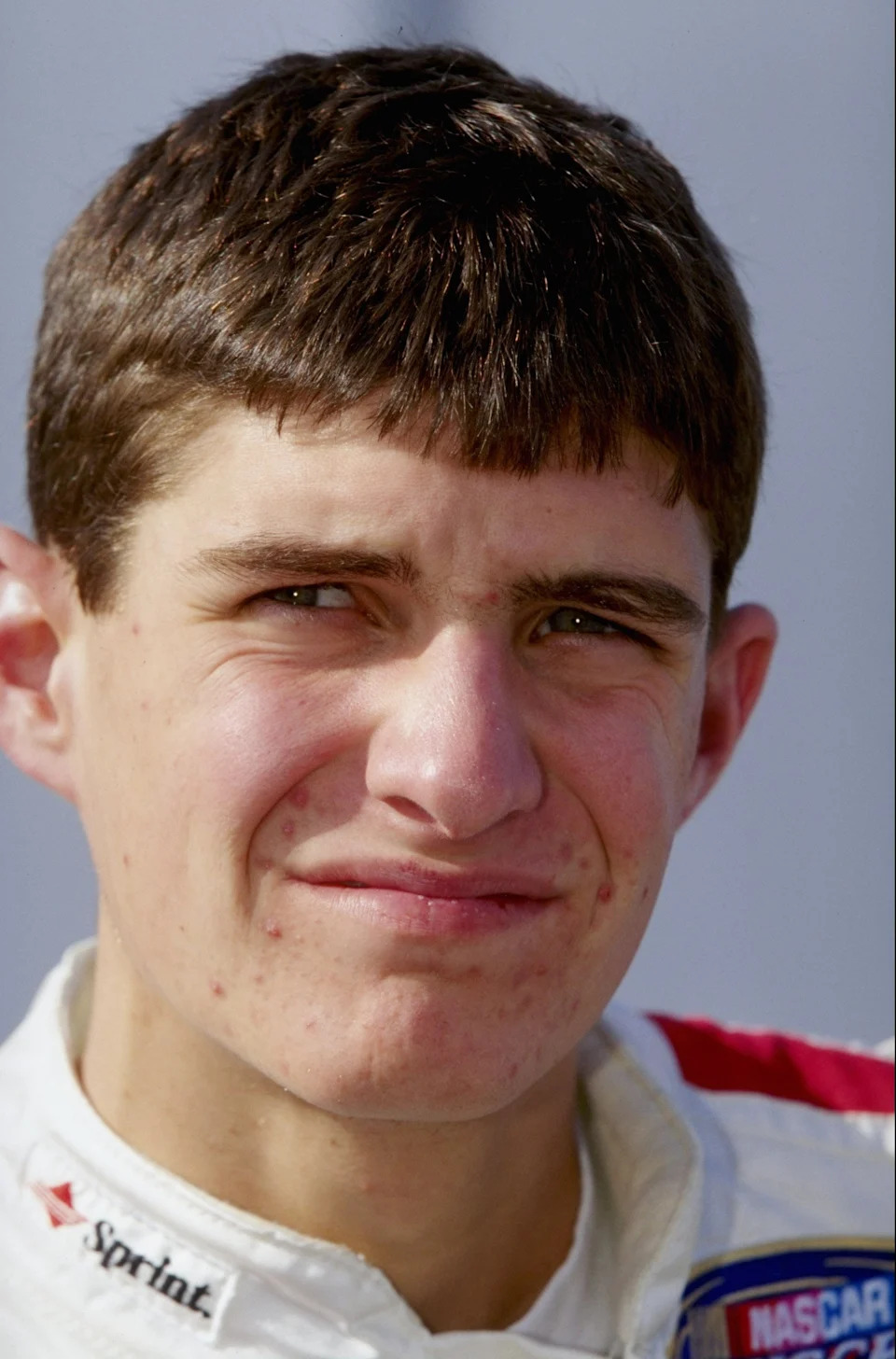 9 Feb 1999: A portrait of Adam Petty #45, taken as he wait to race his car in a pre- qualifying heat of the Busch Grand National series during the Daytona Speedweek at the Daytona International Speedway in Daytona, Florida. Mandatory Credit: David Taylor /Allsport