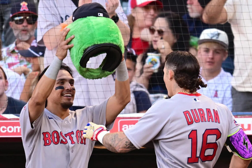 Red Sox Complete Sweep Of Angels Via The Long Ball
