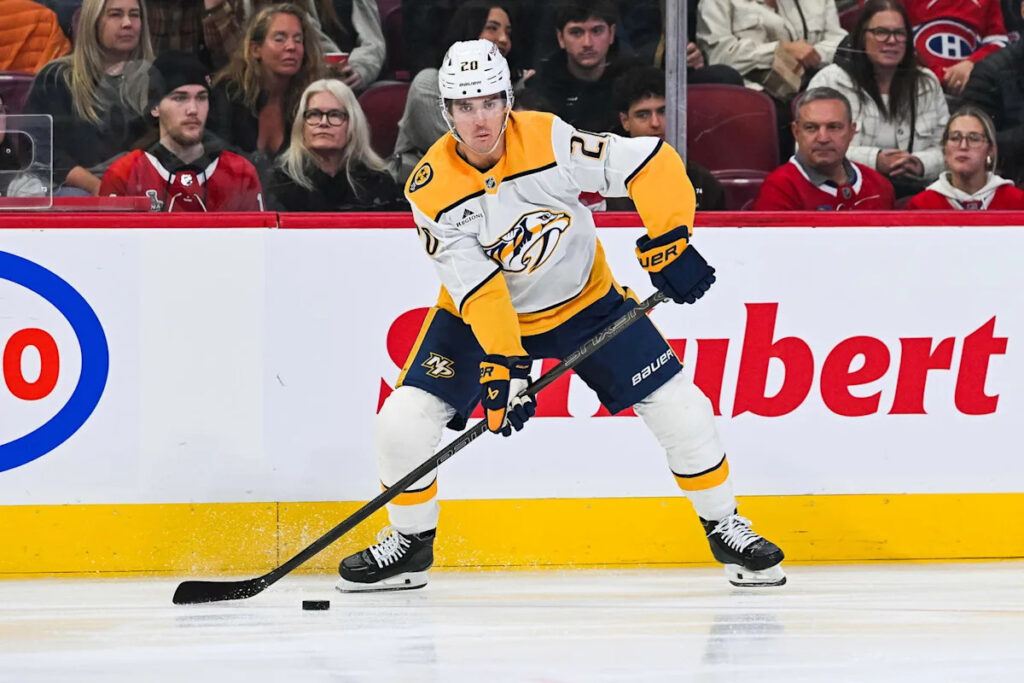 Nashville Predators Sign Defenseman Justin Barron To A 1-Year Contract