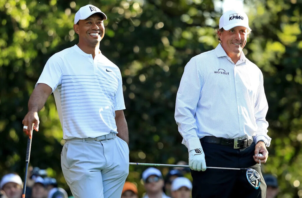 What happened to Tiger Woods and Phil Mickelson this season which hasn’t been seen in 37 years in golf