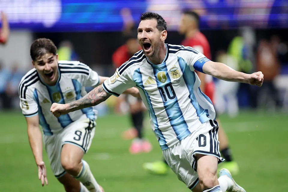 Lionel Messi will take on England for the first time (Reuters)