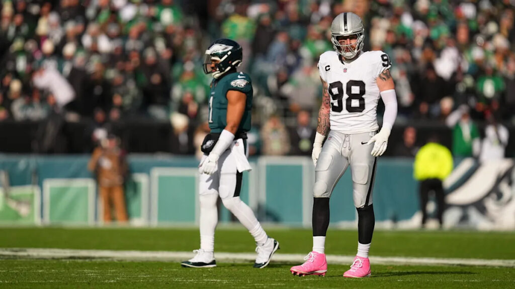 Maxx Crosby hates the NFL’s uniform policies: “We’ve got to have more fun, Roger” Maxx Crosby hates the NFL’s uniform policies: “We’ve got to have more fun, Roger”
