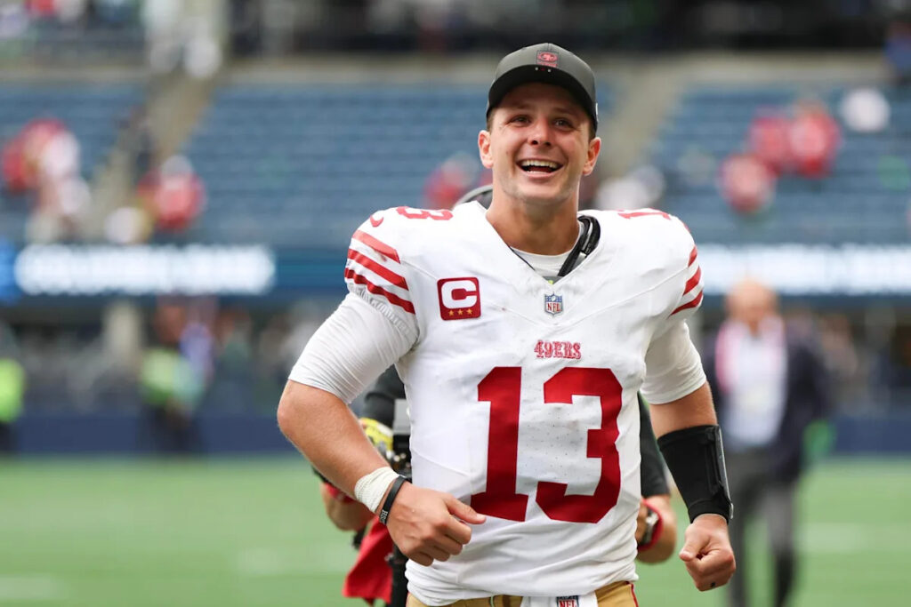 ESPN believes the 49ers’ starting lineup is outside of the top 10 in the NFL