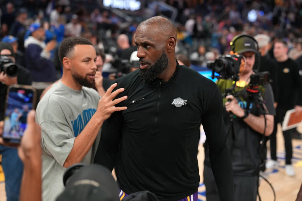 Steph Curry, Jaylen Brown share thoughts on possibility of playing with LeBron James
