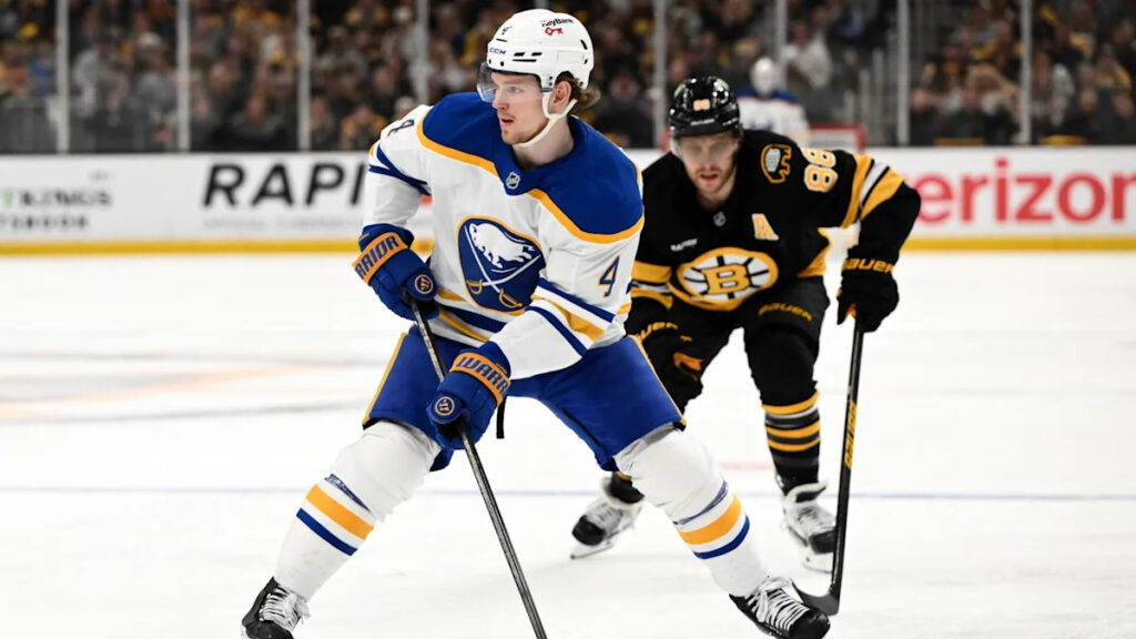 Blackhawks defenseman Bowen Byram agrees to a 6-year,  million extension