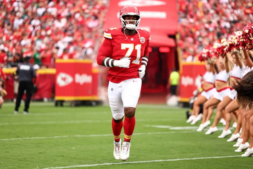 71 Days, 71 yards per game by Rashee Rice for the Chiefs last season