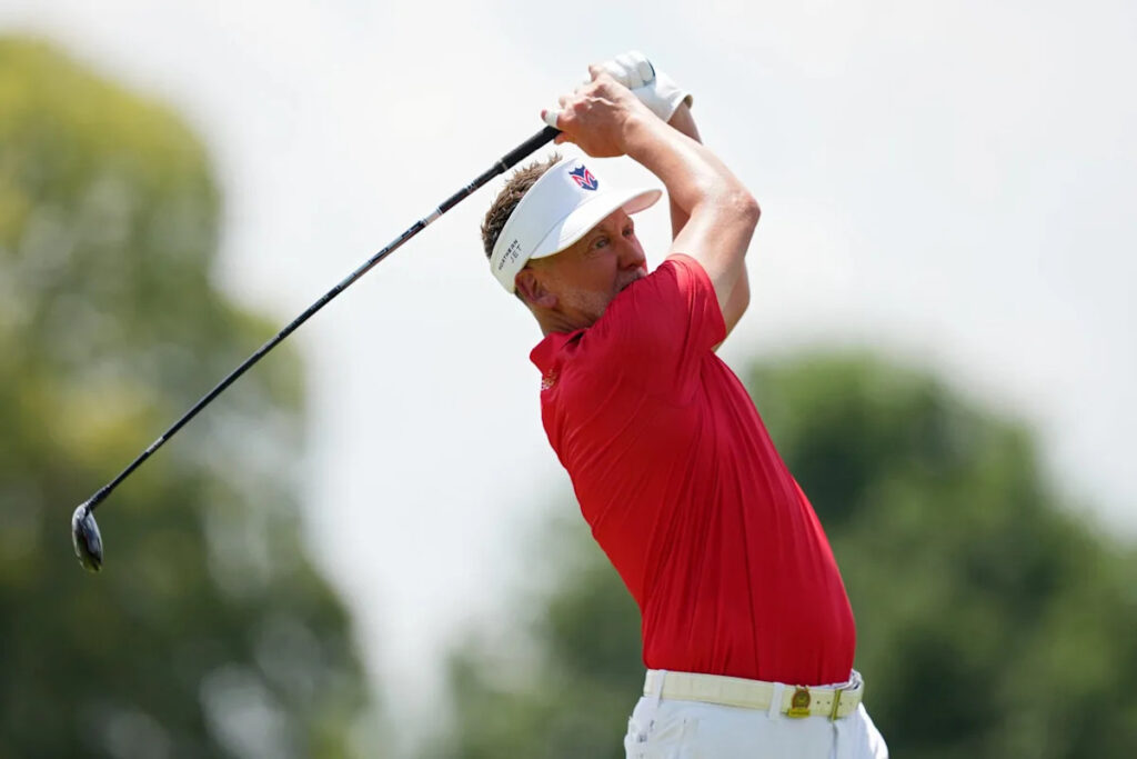 Ian Poulter reacts to nearly being hit with a ball by Bryson DeChambeau at LIV UK, ‘it wouldn’t have been good’