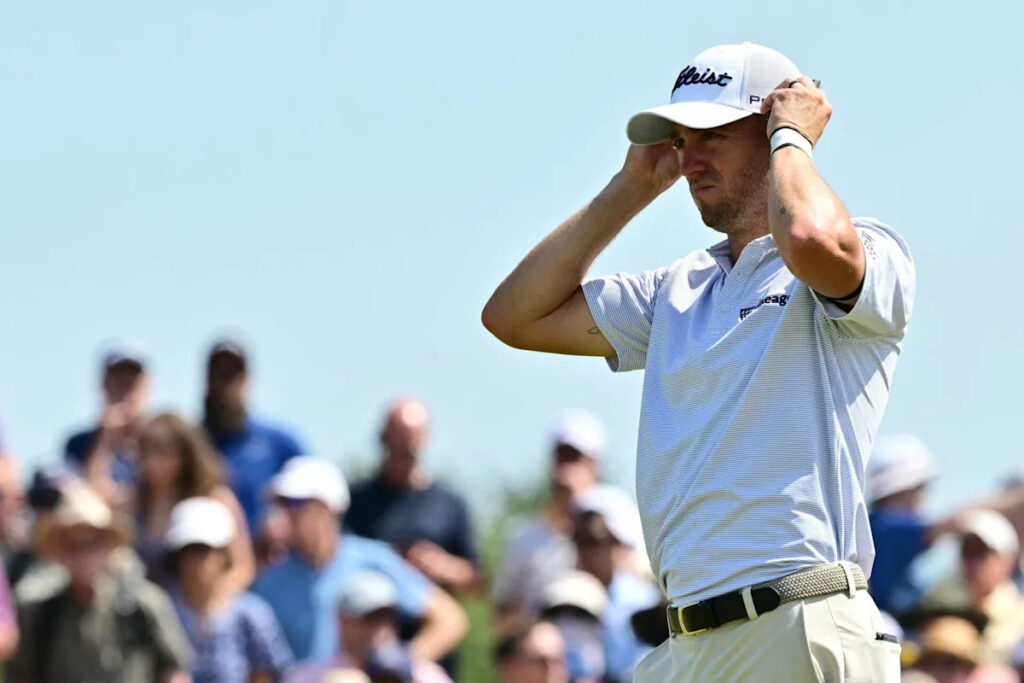 Justin Thomas confirms why he was wearing wrist tape while playing his first round at The Open Championship