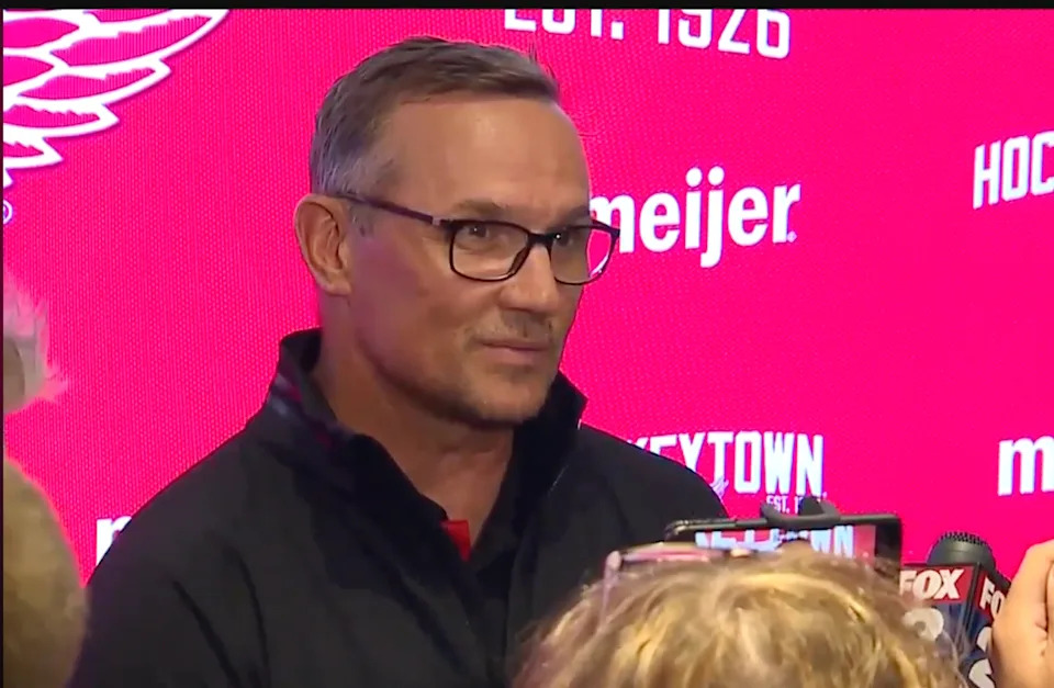 Steve Yzerman Confirms Dylan Larkin's Trade Request, But Says Outcome Is Far From Certain