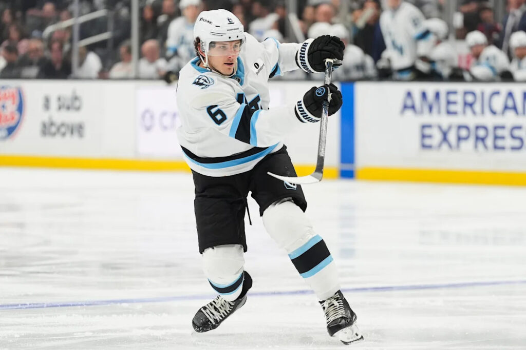 Mammoth sign defenseman John Marino to 8-year,  million extension