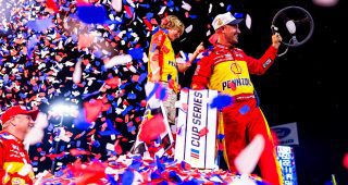 Getting real: Joey Logano responds to pressure, flips postseason script with statement win Getting real: Joey Logano responds to pressure, flips postseason script with statement win
