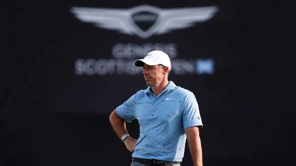Rory McIlroy part of 3-way tie for the lead at Scottish Open Rory McIlroy part of 3-way tie for the lead at Scottish Open