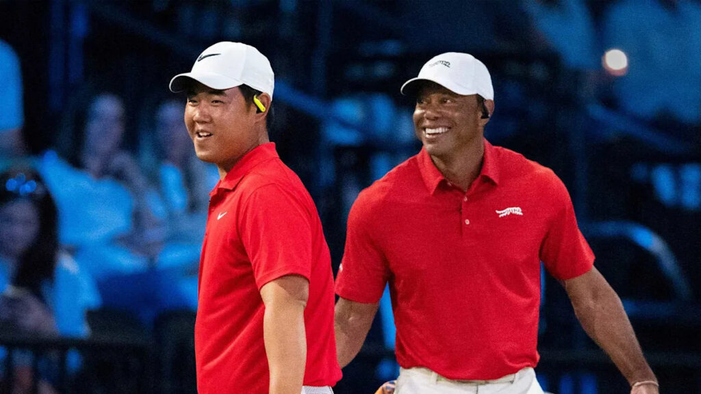 Tom Kim makes Tiger Woods admission after Scottish Open win Tom Kim makes Tiger Woods admission after Scottish Open win