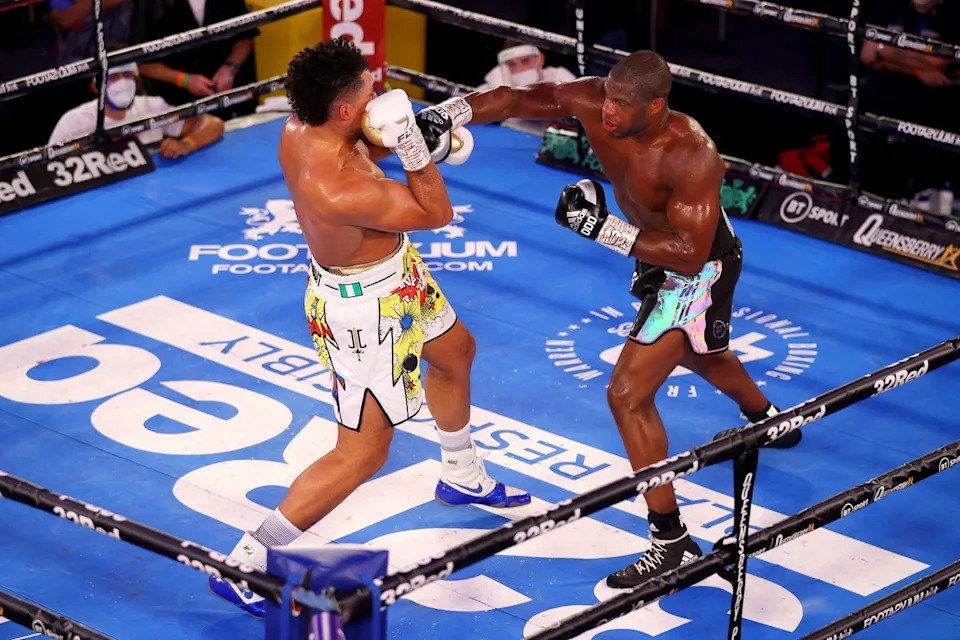 Daniel Dubois and Joe Joyce shared a brutal battle in 2020 (Getty)