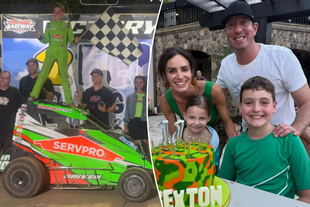 Kyle Busch’s 11-year-old son wins race two months after dad’s death with mom ‘so proud and so heartbroken’ Kyle Busch’s 11-year-old son wins race two months after dad’s death with mom ‘so proud and so heartbroken’