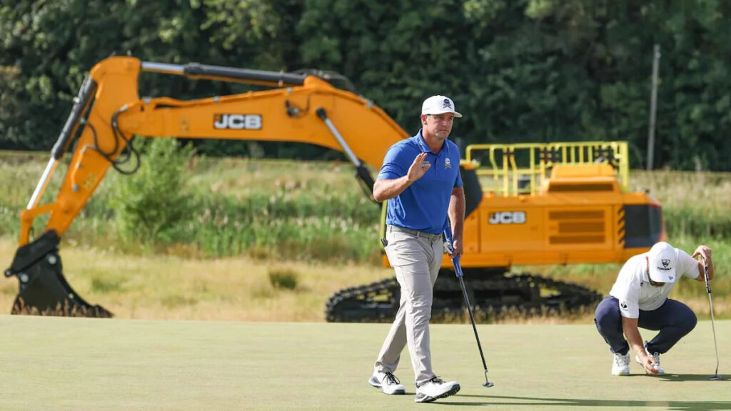 Bryson DeChambeau addresses ‘adversity’ at Open Championship