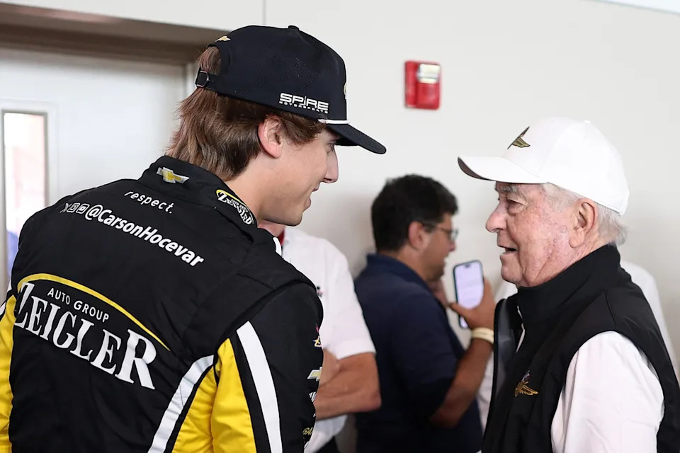 Carson Hocevar, Spire Motorsports, Roger Penske