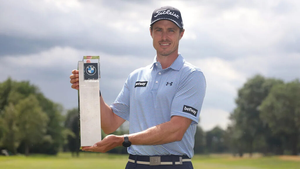 South Africa’s Michael Hollick eagles final hole to claim his first European tour victory