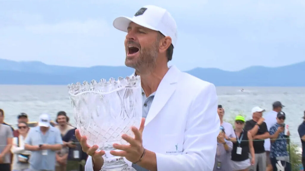 American Century Championship results: Mardy Fish wins celebrity tournament for third time