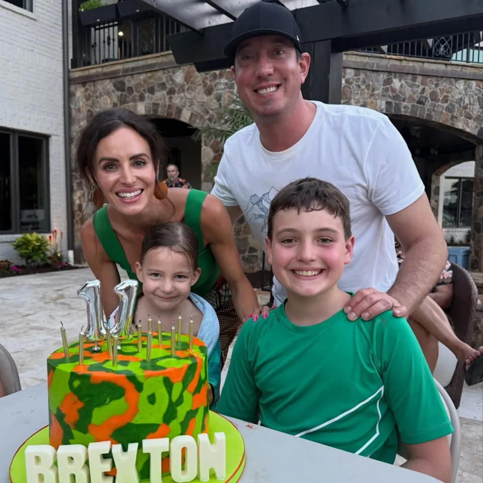 Brexton Busch posted a birthday pic with his family on May 19, 2026. Instagram/Brexton Busch