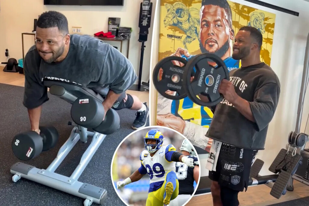 Aaron Donald drops video as Rams comeback rumors reach new heights: ‘When, not if’ Aaron Donald drops video as Rams comeback rumors reach new heights: ‘When, not if’