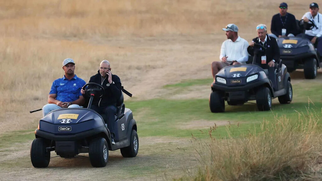 What it was like as Bryson DeChambeau’s controversial Open ruling unfolded What it was like as Bryson DeChambeau’s controversial Open ruling unfolded