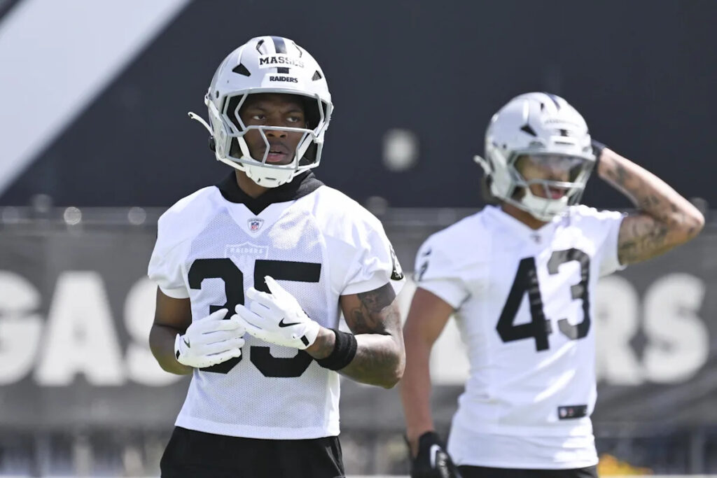 Rookie Hezekiah Masses brings ball hawk skills Raiders’ sorely need