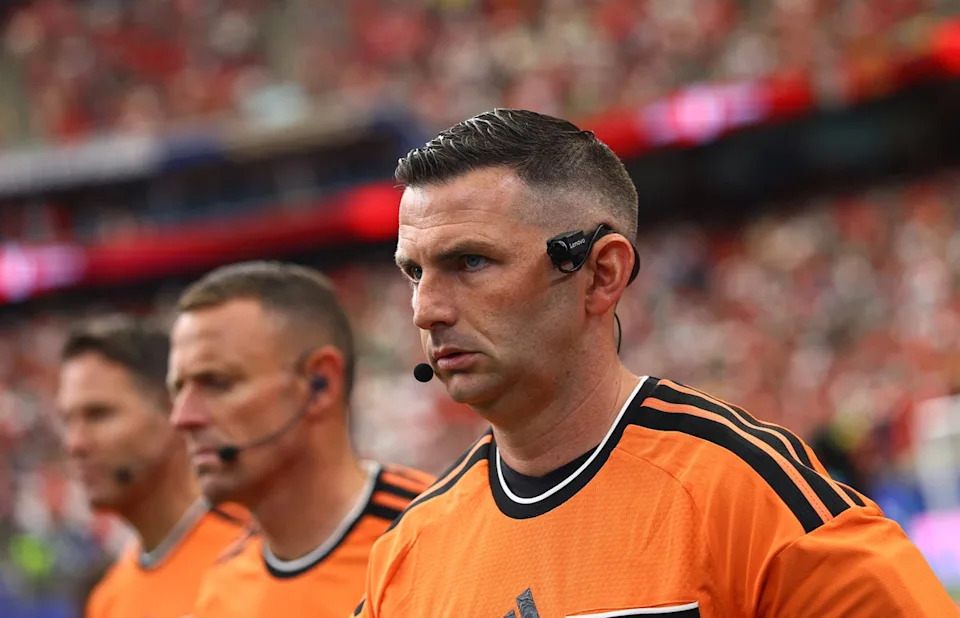 Michael Oliver cannot take charge of an Argentina match (Reuters)
