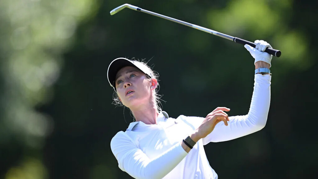 Nelly Korda in danger of first missed cut in two years at Amundi Evian Championship Nelly Korda in danger of first missed cut in two years at Amundi Evian Championship