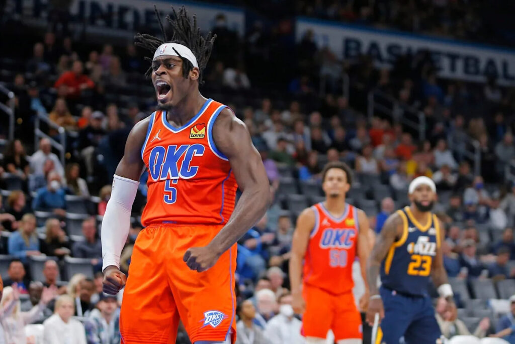 OKC Thunder trade wing Lu Dort to Atlanta in three-team deal OKC Thunder trade wing Lu Dort to Atlanta in three-team deal