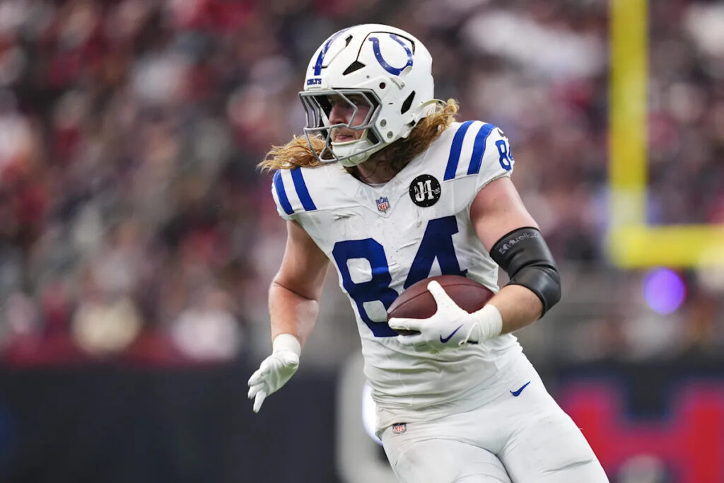 Colts TE Tyler Warren debuts on ESPN’s annual league survey among top players at position