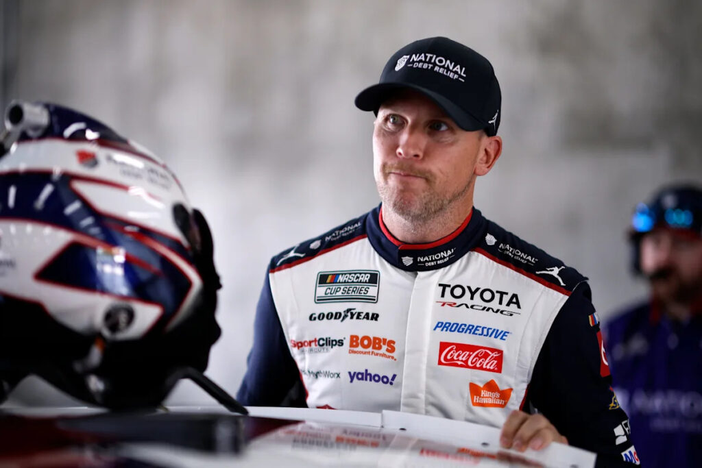 Denny Hamlin discusses heartbreaking defeat in 2026 Brickyard 400