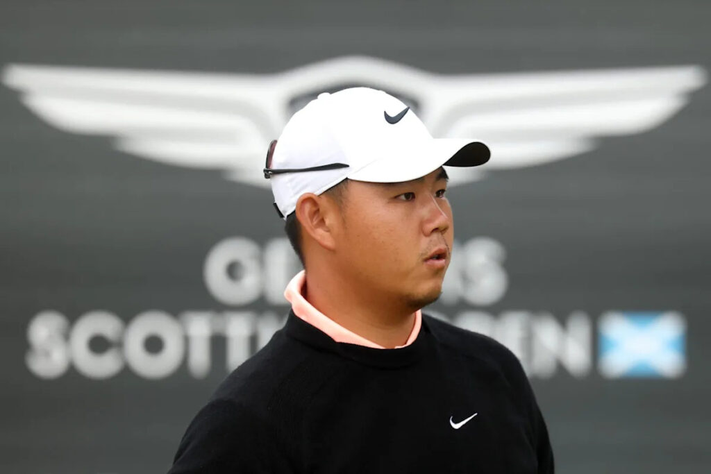 Tom Kim makes comment about Tiger Woods immediately after winning the Scottish Open