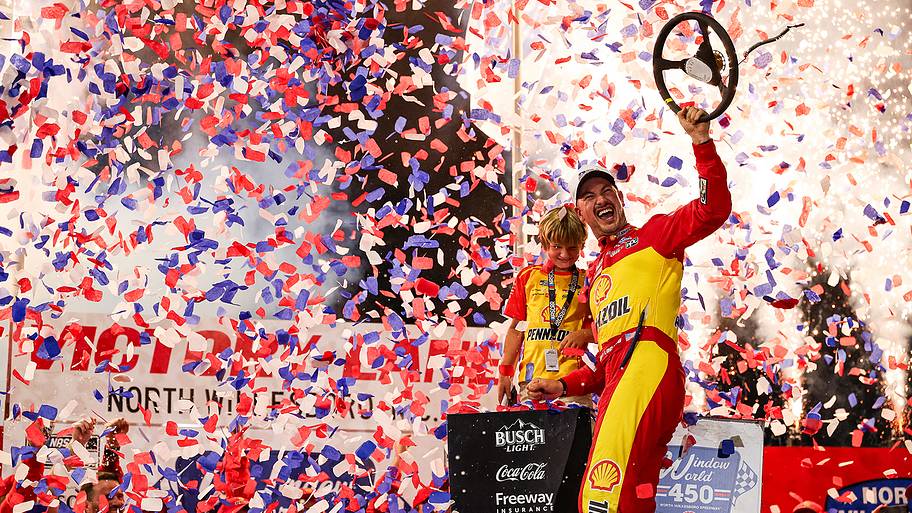 Joey Logano Thumps Field For Emphatic North Wilkesboro Win Joey Logano Thumps Field For Emphatic North Wilkesboro Win