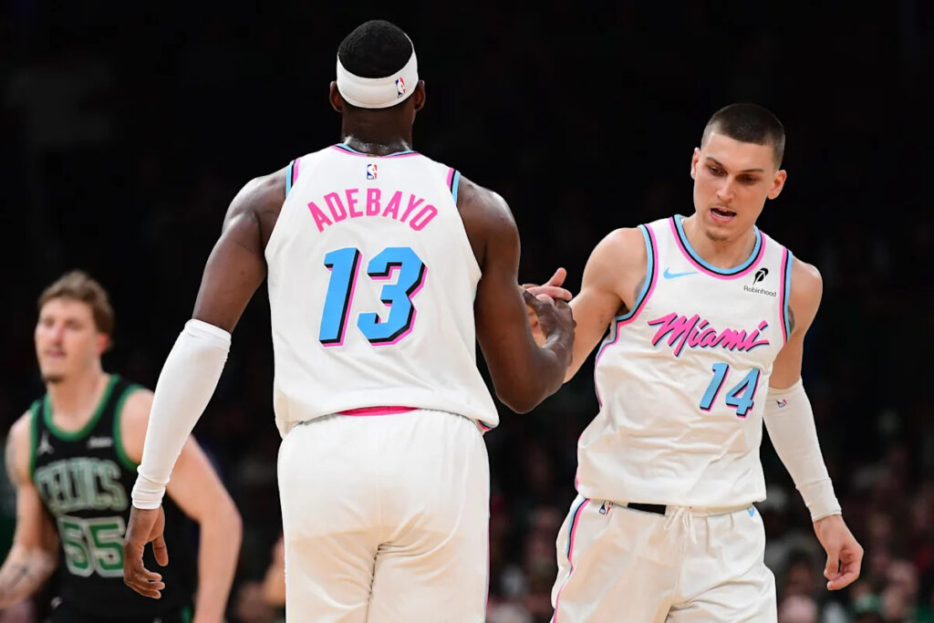 Bam Adebayo reportedly punches Tyler Herro in Las Vegas Bam Adebayo reportedly punches Tyler Herro in Las Vegas