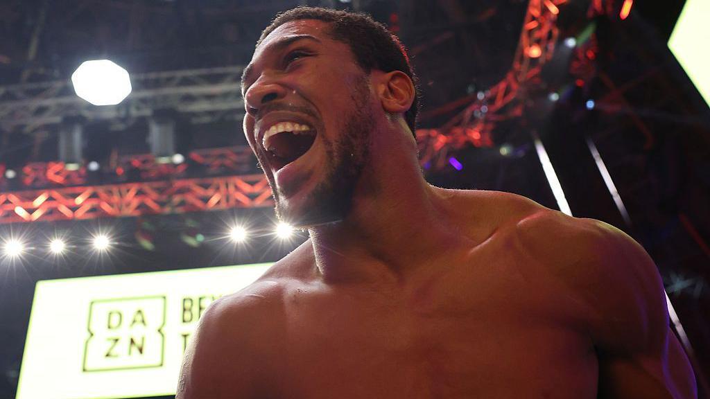 Joshua’s emotional win over Prenga in pictures Joshua’s emotional win over Prenga in pictures