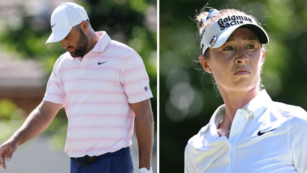 Scottie Scheffler and Nelly Korda had bad weeks – and still made history