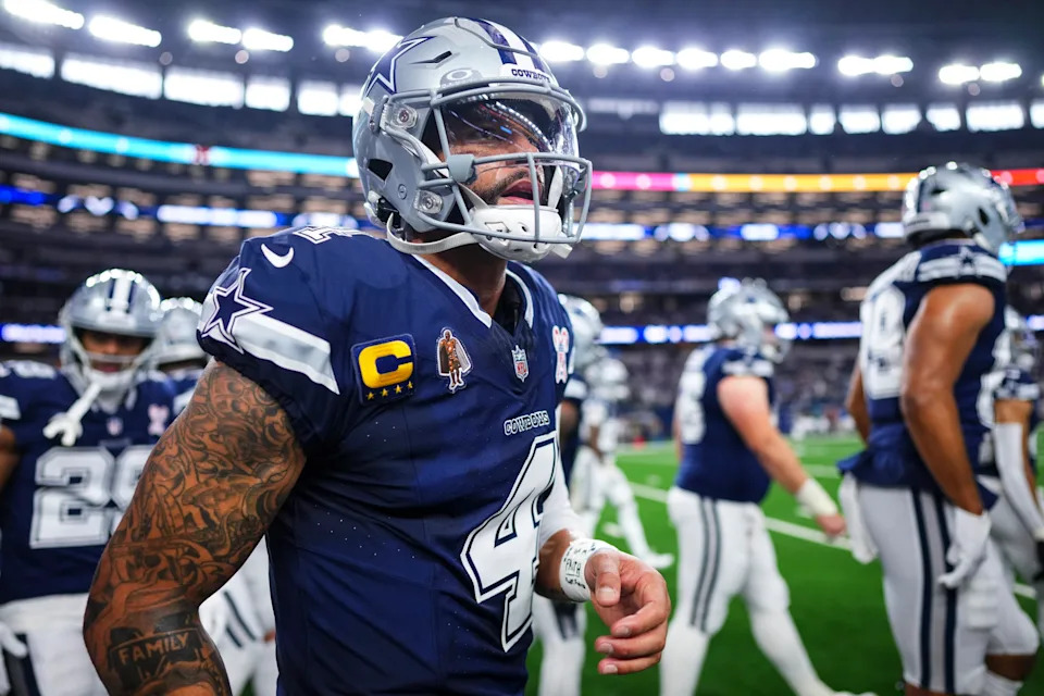 Dak Prescott is hoping to get the Cowboys back to the playoffs after missing the postseason the past two seasons. (Photo by Cooper Neill/Getty Images)