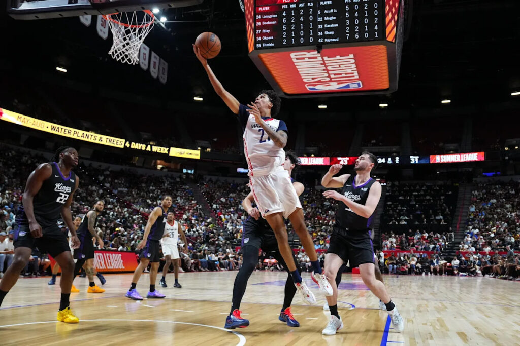 AJ Dybantsa, Will Riley shine in 104-85 Wizards win over Kings AJ Dybantsa, Will Riley shine in 104-85 Wizards win over Kings