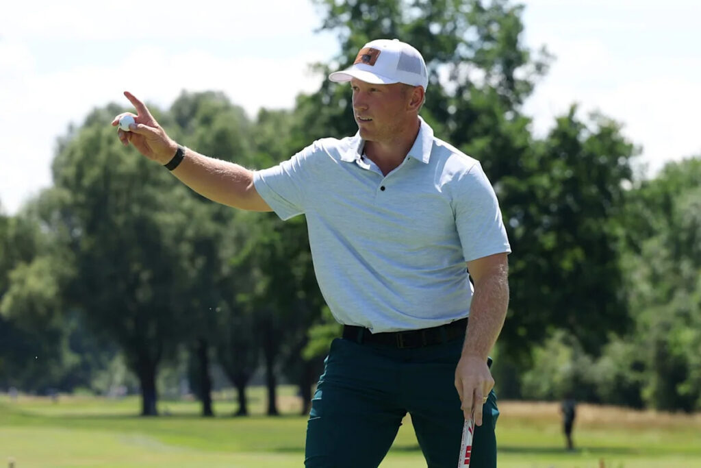 Brad Dalke directly responds to golf fan who criticized his comments at the BMW International Brad Dalke directly responds to golf fan who criticized his comments at the BMW International