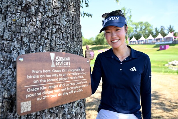 Everybody wants to replicate Grace Kim’s incredible shot at Evian … except Grace Kim Everybody wants to replicate Grace Kim’s incredible shot at Evian … except Grace Kim