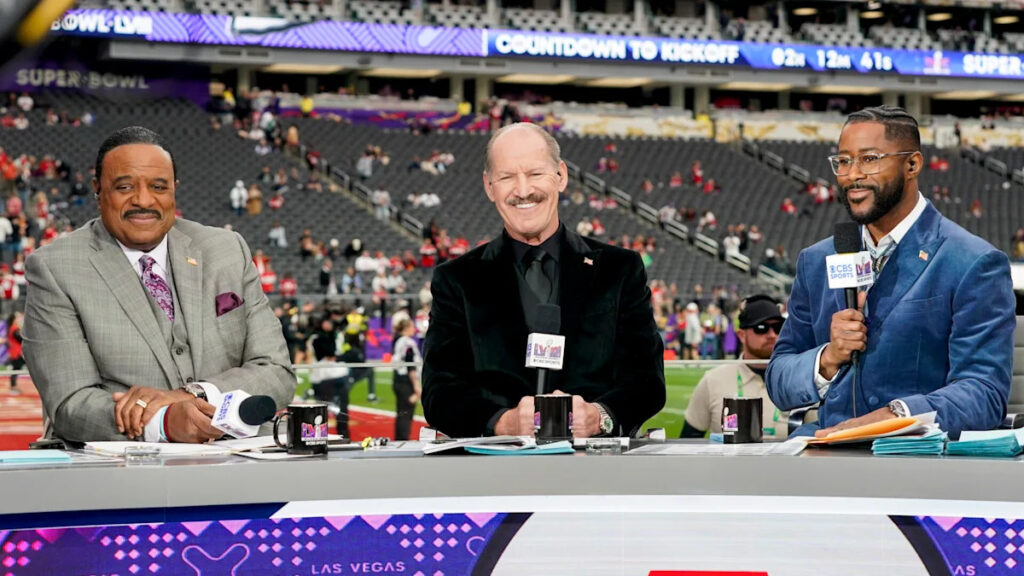 Nate Burleson wants to host The NFL Today, but will wait for James Brown